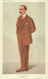 M. Douglas Vickers, Brightside DV, 30 décembre 1909, caricature de Vanity Fair