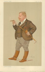 M. Edward Linley Sambourne, Sammy, 16 janvier 1892, caricature de Vanity Fair