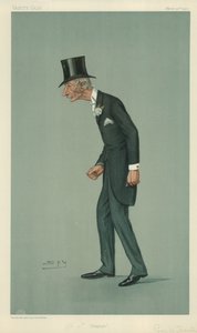 M. Percy Melville Thornton, Clapham, 22 Mars 1900, caricature de Vanity Fair