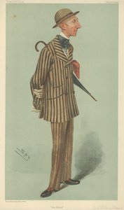 M. William Crawfurd Stirling-Stuart, Le Chapelier, 23 juin 1904, caricature de Vanity Fair