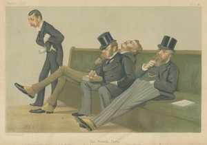 Spencer-Churchill, Balfour, Drummond-Wolff et Gorst