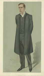 Le révérend Bertram Pollock (lithographie en couleur) - Leslie Matthew Ward