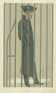 Le révérend Arthur Tooth, le martyr chrétien, 10 février 1877, caricature de Vanity Fair - Leslie Matthew Ward