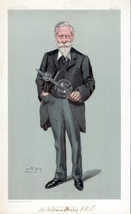 William Crookes, physicien et chimiste britannique, 1903 - Leslie Matthew Ward