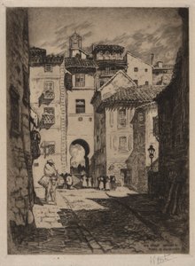 Rue menant à la Plaza de Zocodover, Tolède