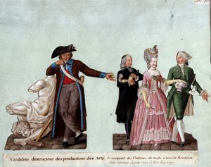 Révolution française : un vandale, destructeur d