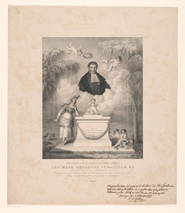 Portrait de Sibrandus Stratingh - Levi Michiel Bendix