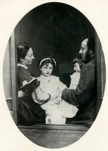 Effie Gray, John Everett Millais, et leurs filles Effie et Mary, 21 juillet 1865, 1948