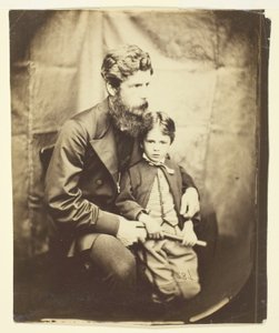 Rév. James Langton Clark et son fils Charles (Robin)