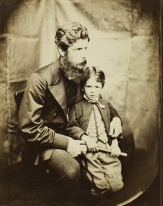 Rév. James Langton Clark et son fils Charles