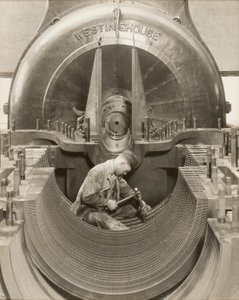Le cœur de la turbine - Lewis W. Hine