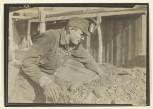 Freineur dans un train de charbon, Pennsylvanie - Lewis Wickes Hine