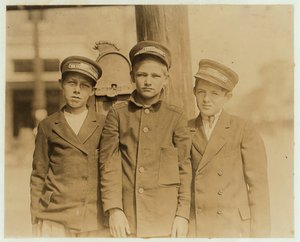 Messagers à Jacksonville, Floride, 1913 - Lewis Wickes Hine
