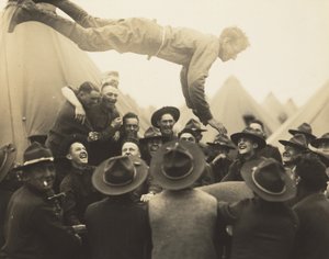 Soldat jeté en l