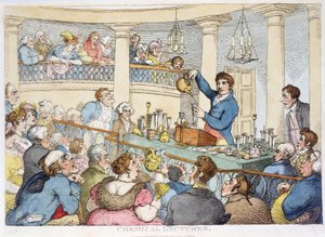 Cours de chimie, vers 1810 - Unbekannt Unbekannt