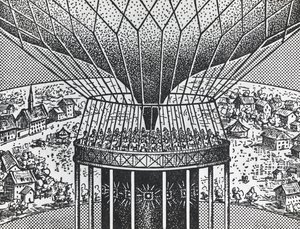 Cinéorama par Raoul Grimoin-Sanson (1860-1941), système de projection circulaire ancêtre du Cinerama - Unbekannt Unbekannt