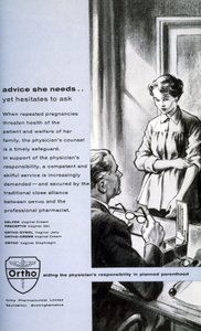 Publicité pour contraceptifs féminins : "les conseils dont elle a besoin"