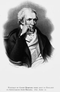 Comte Rumford, scientifique et administrateur anglo-américain