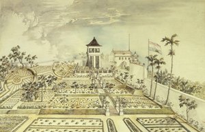 Maison hollandaise avec jardin clos sur l