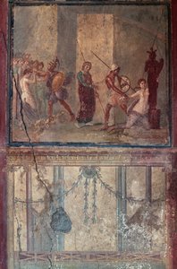 Fresque, Maison de Ménandre, Pompéi