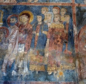 Fresques dans une église à Alikampos, Crète, Grèce - Unbekannt Unbekannt