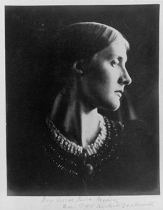 Julia ma nièce maintenant Mme Duckworth, avril 1867