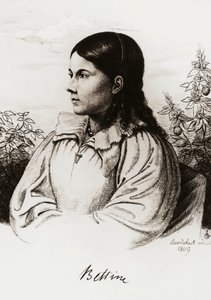 Portrait de Bettina Brentano von Arnim (1785-1859) - Unbekannt Unbekannt
