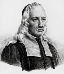Portrait de Giovanni Alfonso Borelli (1608-1679), mathématicien, astronome, philosophe, physiologiste italien, gravure - Unbekannt Unbekannt