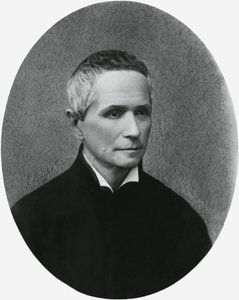 Portrait de Giulio Isdegerde Cecchi, connu sous le nom de père Filippo Cecchi (1822-1887), physicien, météorologue et inventeur italien, gravure - Unbekannt Unbekannt