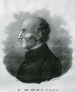 Portrait de Gregorio Fontana (1735-1803), mathématicien italien, gravure - Unbekannt Unbekannt