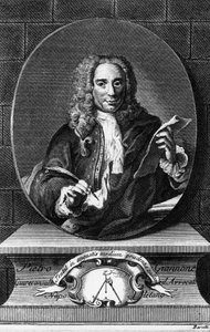 Portrait de Pietro Giannone (1676-1748), philosophe, historien et juriste italien, gravure par Antonio Baratti de Istoria civile del Regno di Napoli par Pietro Giannone, publié par Giambattista Pasquali