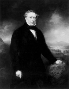 Robert Stephenson, ingénieur mécanique et structurel anglais, vers 1850-1859