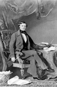 Thomas Brassey, entrepreneur et ingénieur ferroviaire britannique, vers 1830