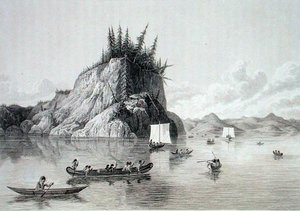 Expédition traversant le lac Prosperous, 30 mai