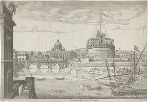 Vue de Rome - Lievin Cruyl