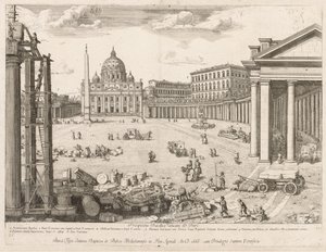 Basilique Saint-Pierre de "Prospectus Locurum Urbis Romae Insign[ium]"