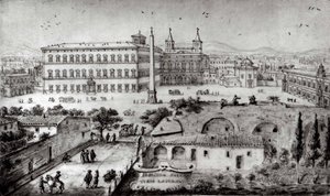 Vue du Latran, Rome - Lievin Cruyl