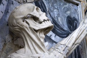 Écorché, ou Le Squelette (détail)
