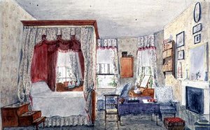 La chambre de Julia à Holywell
