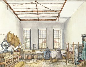 La blanchisserie à Aynhoe, 23 février 1847
