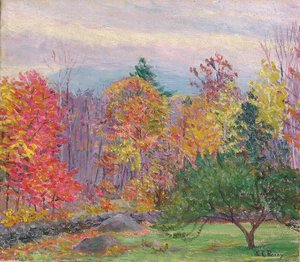 Paysage à Hancock, New Hampshire, octobre 1923