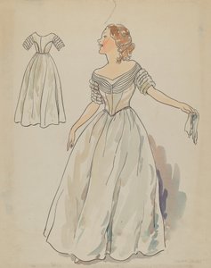 Robe, vers 1936