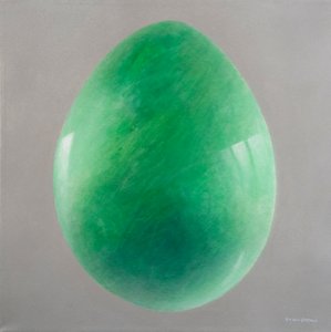 Grand œuf de jade