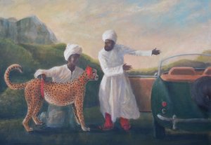 Amadouer un guépard dans une Jaguar