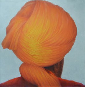 Turban safran