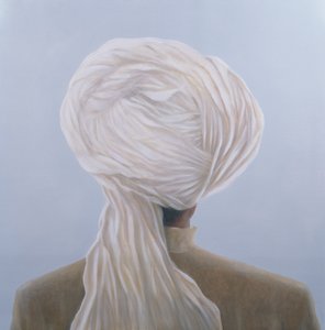Turban blanc
