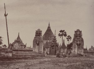 Pugahm Myo : Entrée de la pagode Shwe Zeegong