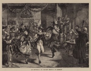 Un Ernteball ou fête des moissons en Allemagne
