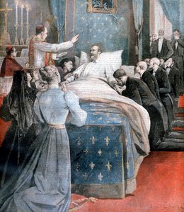 La mort du Comte de Paris, Angleterre, 1894