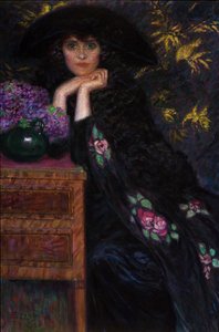 Figura di Donna Ritratto di Violette